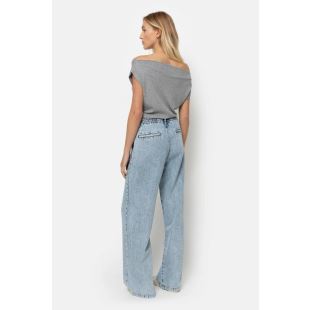 AME ANTWERP - PANTALON LARRY | ICE BLUE WIDE