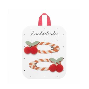 ROCKAHULA - BARRETTE | CERISES RAYURES