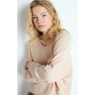 AMERICAN VINTAGE - TEE SONOMA ML COL V | BISCUIT VINTAGE
