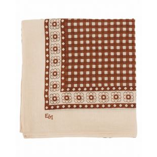 EMILE & IDA - LIGNE FEMME - FOULARD | VICHY CHOCO