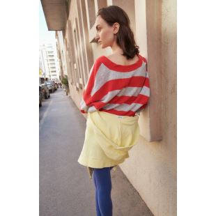 AMERICAN VINTAGE - PULL RAXOW | RAYURES ROUGE