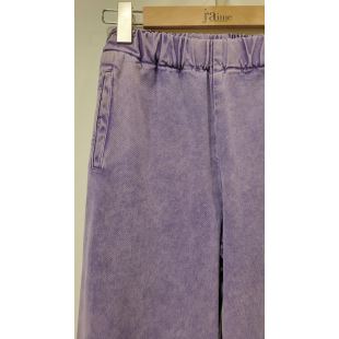 HOD PARIS - PANTALON JIMMY DÉLAVÉ | VIOLET