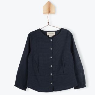 ARSÈNE ET LES PIPELETTES - BLOUSE MANDY CARREAUX BOUTONNÉE