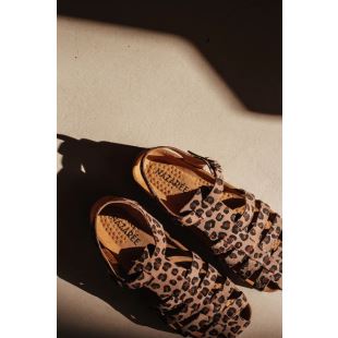 NAZARÉE - SANDALES GAÏA | LÉOPARD