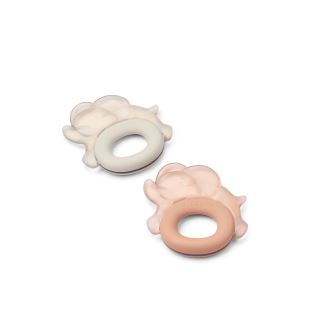 LIEWOOD - ANNEAU DENTITION RAFRAICHISSANT X2 | ROSE