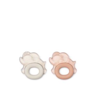 LIEWOOD - ANNEAU DENTITION RAFRAICHISSANT X2 | ROSE