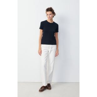 AMERICAN VINTAGE - TEE SONOMA MC COL ROND | NOIR