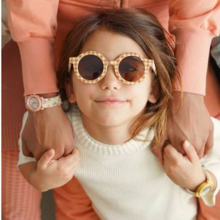 GRECH & CO - LUNETTE DE SOLEIL ORIGINALE RONDE | SIENNA VICHY