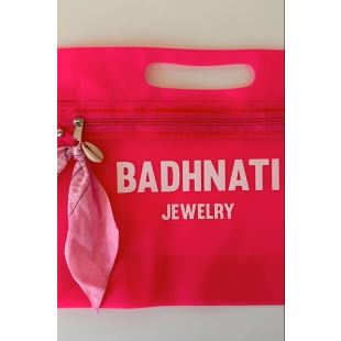 Badhnati - Bag charm | rouge, fuschia, orange et mandarine