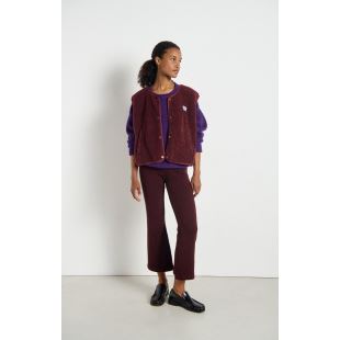 AMERICAN VINTAGE - VESTE HOKTOWN | BORDEAUX