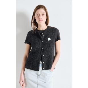 AMERICAN VINTAGE - GILET EAST | ANTHRACITE
