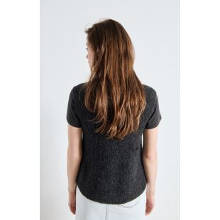 AMERICAN VINTAGE - GILET EAST | ANTHRACITE