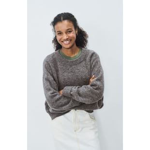 AMERICAN VINTAGE - PULL VITOW | ACIER CHINÉ