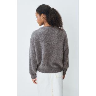 AMERICAN VINTAGE - PULL VITOW | ACIER CHINÉ