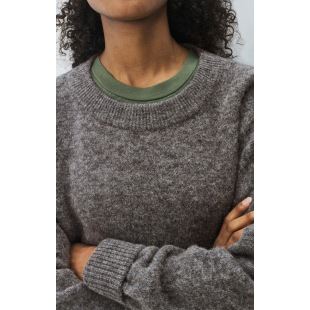 AMERICAN VINTAGE - PULL VITOW | ACIER CHINÉ
