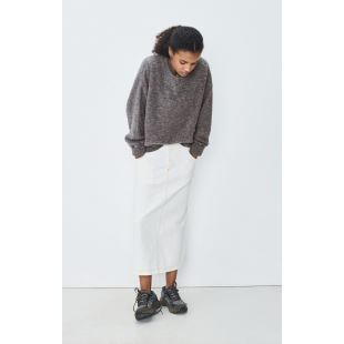 AMERICAN VINTAGE - PULL VITOW | ACIER CHINÉ