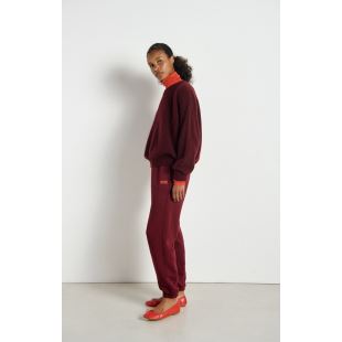 AMERICAN VINTAGE - PULL VITOW | GRENAT CHINÉ
