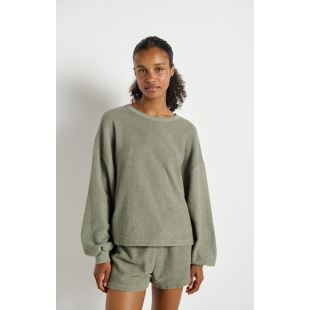 AMERICAN VINTAGE - SWEAT BOBYPARK | ARGILE