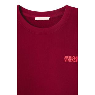 AMERICAN VINTAGE - SWEAT IZUBIRD | CERISIER VINTAGE