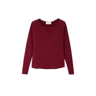 AMERICAN VINTAGE - TEE SONOMA ML COL BATEAU | CERISIER VINTAGE