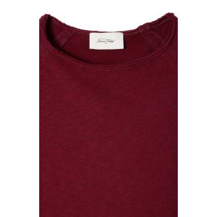 AMERICAN VINTAGE - TEE SONOMA ML COL BATEAU | CERISIER VINTAGE