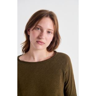 AMERICAN VINTAGE - TEE SONOMA ML COL BATEAU | BOIS VINTAGE