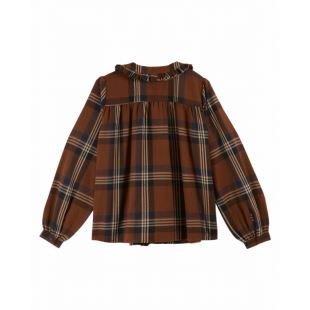 EMILE & IDA - LIGNE FEMME - BLOUSE CARREAUX