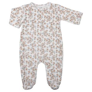 BONJOUR LITTLE - PYJAMA VELOURS | CALIFORNIAN POPPY