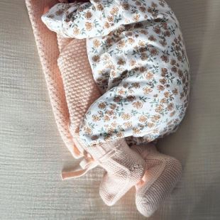 BONJOUR LITTLE - PYJAMA VELOURS | CALIFORNIAN POPPY