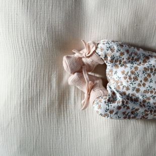 BONJOUR LITTLE - PYJAMA VELOURS | CALIFORNIAN POPPY