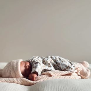 BONJOUR LITTLE - PYJAMA VELOURS | CALIFORNIAN POPPY