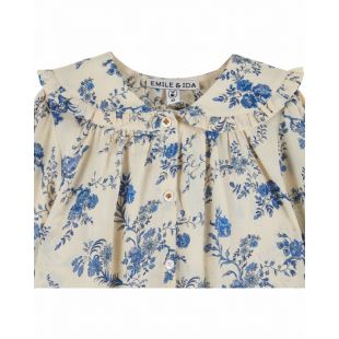 EMILE ET IDA - BLOUSE BÉBÉ ORCHID | BLEU