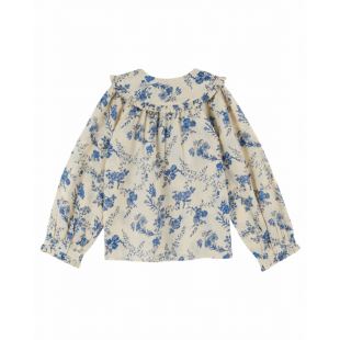 EMILE ET IDA - BLOUSE BÉBÉ ORCHID | BLEU