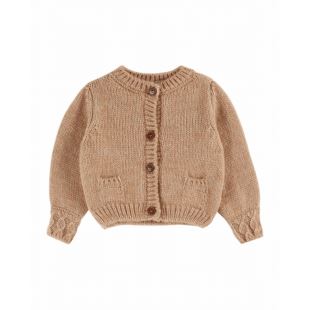 EMILE ET IDA - CARDIGAN BÉBÉ DOUDOU | BEIGE