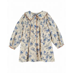 EMILE ET IDA - ROBE ORCHID BLEU