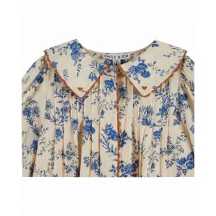 EMILE ET IDA - ROBE ORCHID BLEU