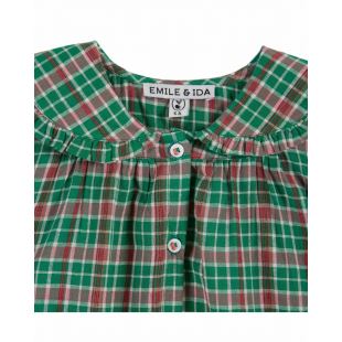 EMILE ET IDA - BLOUSE MADRAS