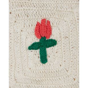EMILE & IDA - LIGNE FEMME - SAC CROCHET FLEURS