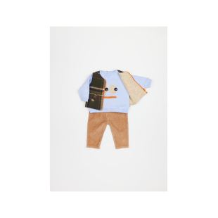 ARSENE ET LES PIPELETTES - GILET BÉBÉ TARTAN