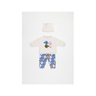 ARSENE ET LES PIPELETTES - PANTALON BÉBÉ OISEAUX