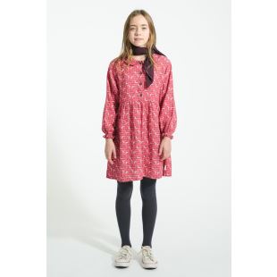 PIUPIUCHICK - ROBE PINK WITH FLOWERS