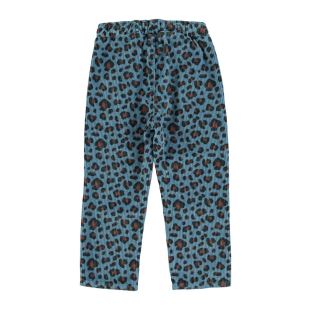 PIUPIUCHICK - PANTALON VELOURS | BLUE ANIMAL