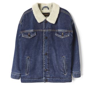 FINGER IN THE NOSE - MANTEAU ROAD BLUE DENIM