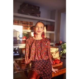 SISTERS DEPARTMENT - BLOUSE FLORAL | RED