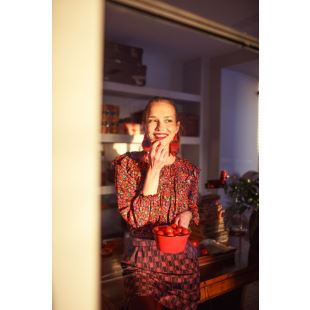 SISTERS DEPARTMENT - BLOUSE FLORAL | RED