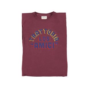 SISTERS DEPARTMENT - TEE SHIRT BORDEAUX | LOS AMICI