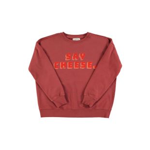 SISTERS DEPARTMENT - SWEAT BORDEAUX | SAY CHEESE