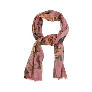 SISTERS DEPARTMENT - FOULARD | FLOWERS & PARROTS