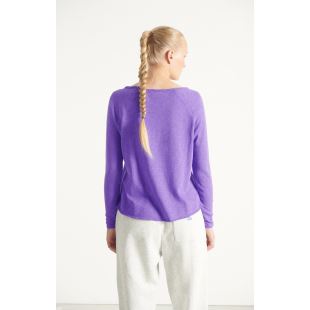 AMERICAN VINTAGE - TEE SONOMA ML COL BATEAU | PURPLE VINTAGE