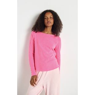 AMERICAN VINTAGE - TEE SONOMA ML COL BATEAU | PINK ACID
